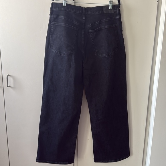 Madewell Black Perfect Vintage Wide Leg Jeans - Picture 5 of 11